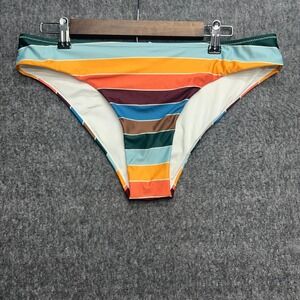 Faherty Bikini Bottom Large Swim Bathing Suit Womens